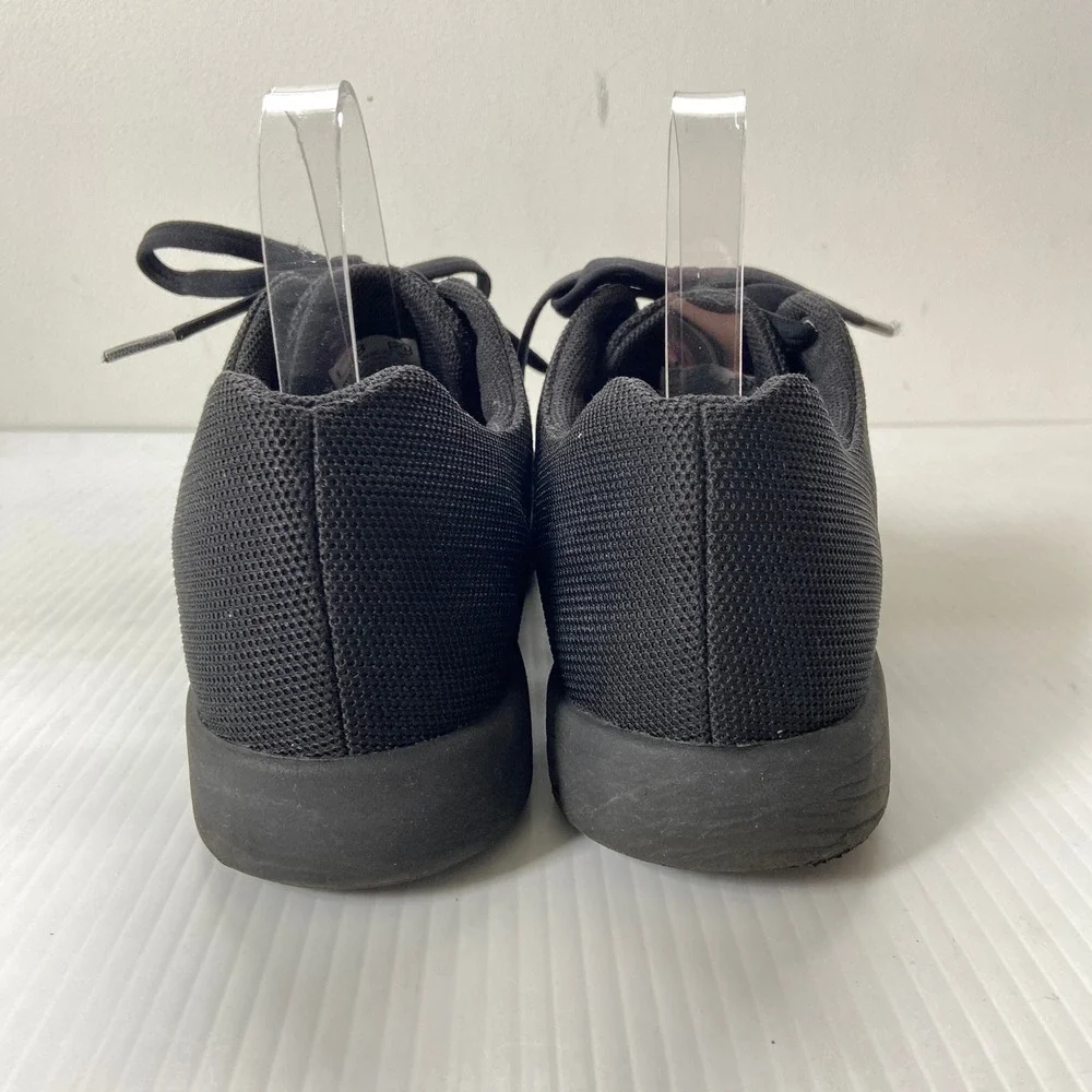 Atoms Model 000 Black Lace Up Slip On Sneakers Mens 8.75 Womens 10.25